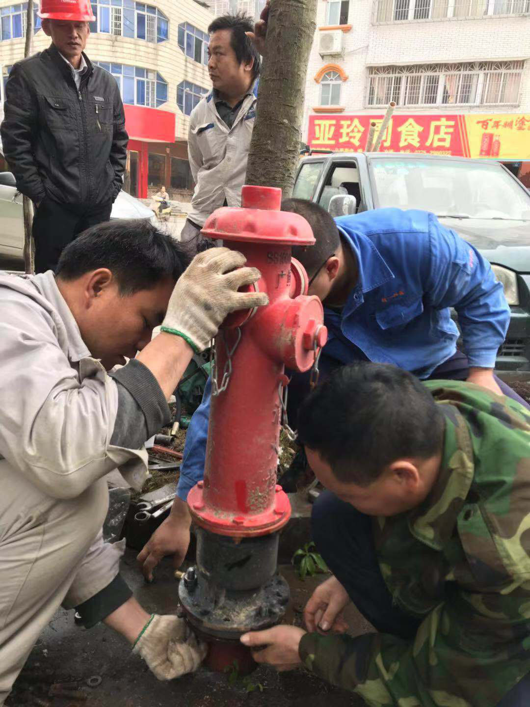 某地市县级自来水公司智慧消防栓项目